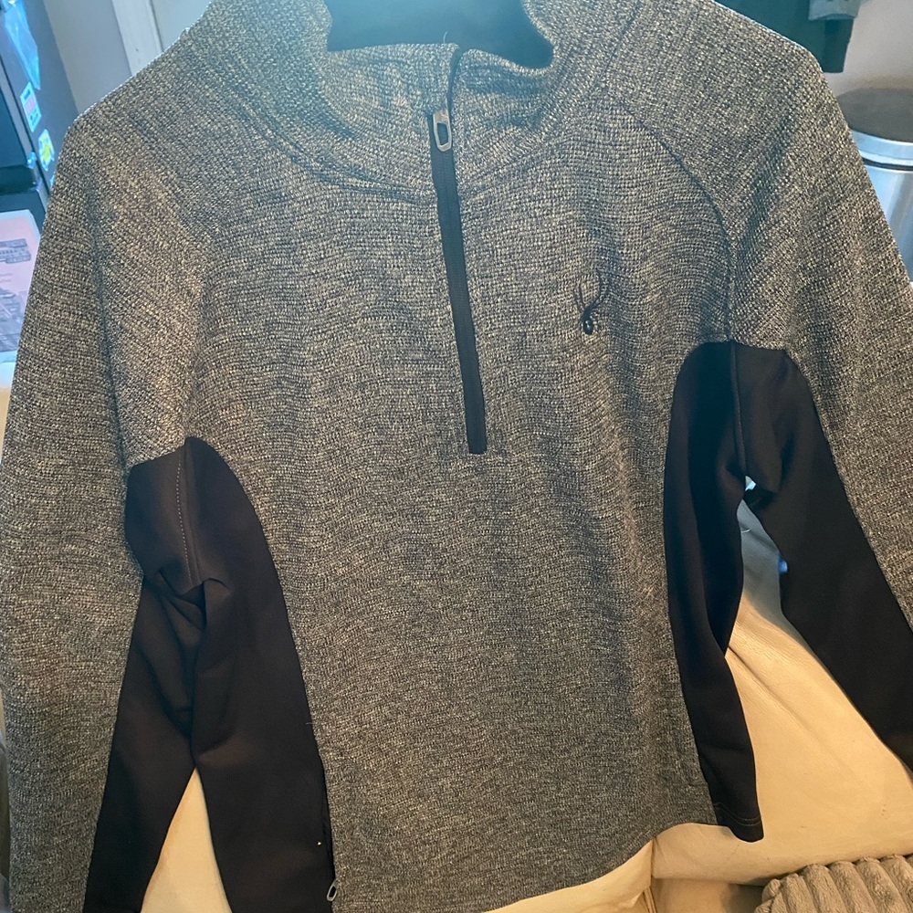 Men’s Spyder 1/4 Zip lightweight Pullover In‎ Size L